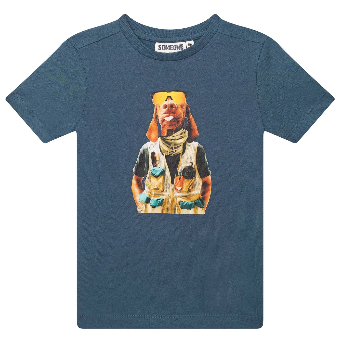SOMEONE B Isaac t-shirt - jeans blue - 140 ISAACSB02H