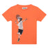 SOMEONE B Backhand t-shirt - bright orange - 110 BACKHANDSB02C