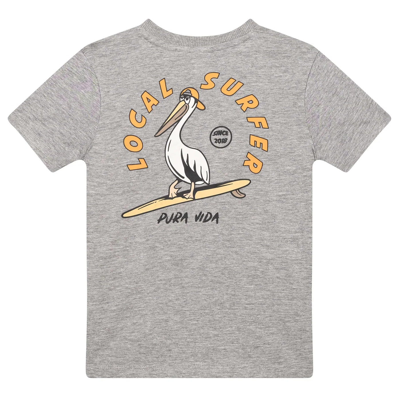 SOMEONE B Wavey t-shirt - grey melange - 104 WAVEYSB02C