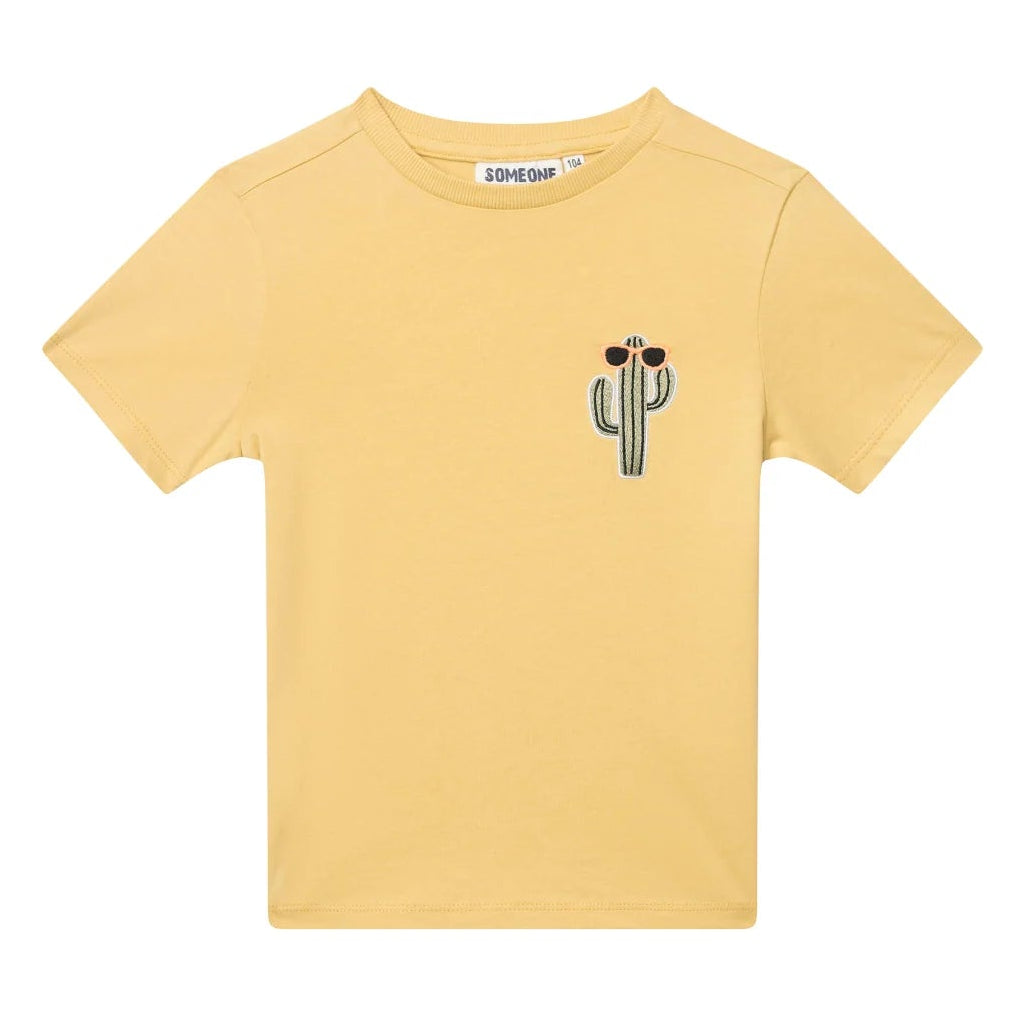 SOMEONE B Felix t-shirt - yellow - 98 FELIXSB02A