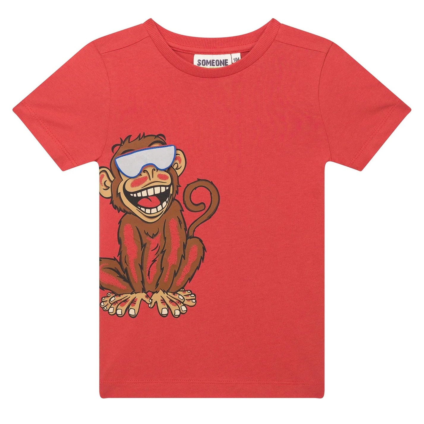SOMEONE B Oliver t-shirt - dark orange - 110 OLIVERSB02A