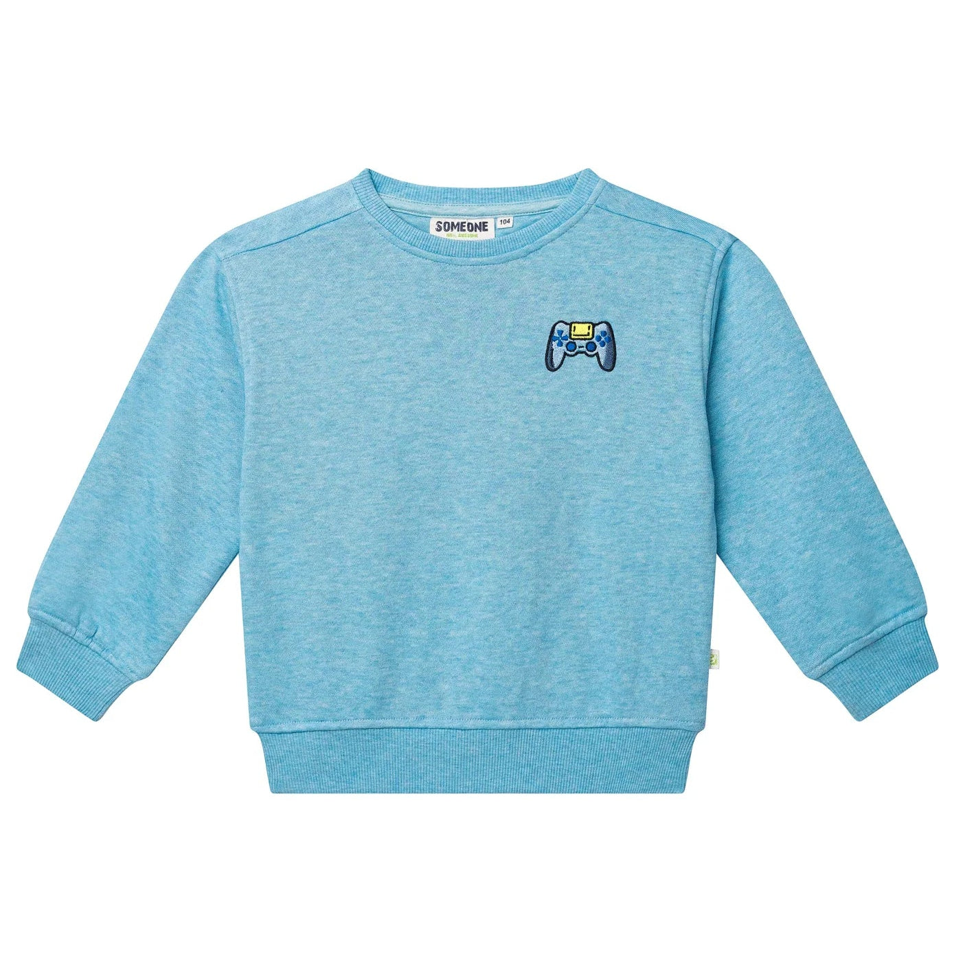 SOMEONE B Nibble trui - light blue melange - 140 NIBBLESB16C
