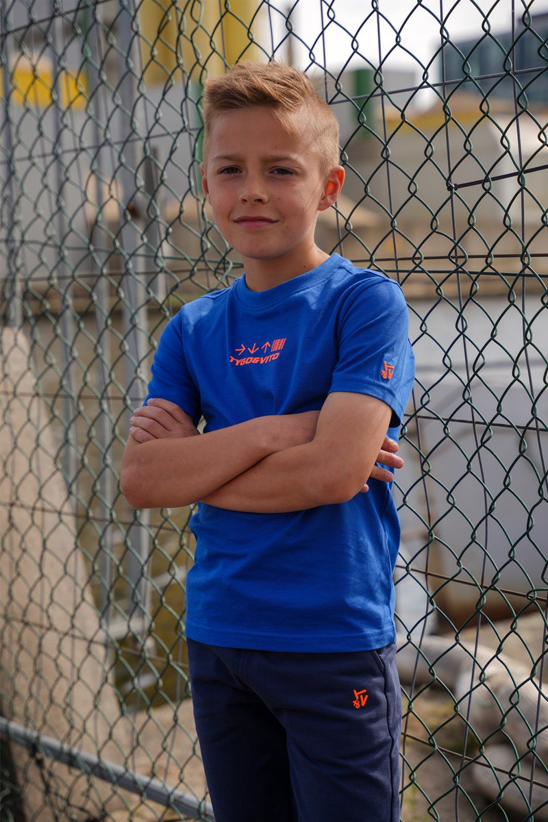 TYGO&VITO B Tein t-shirt - true blue - 98/104