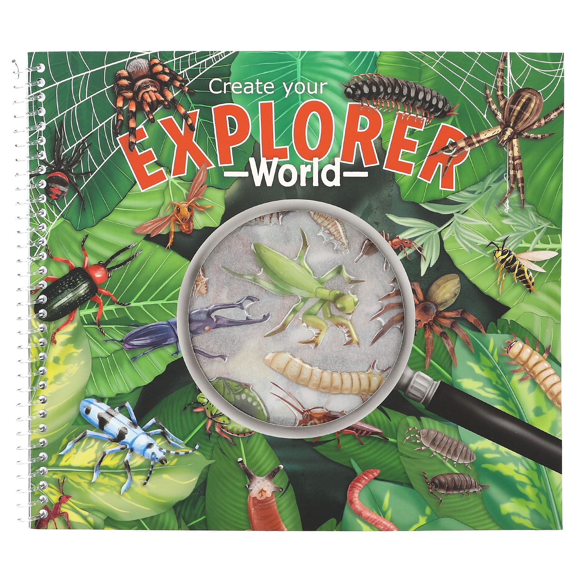 Explorer Stickerworld m/reliëfstickers