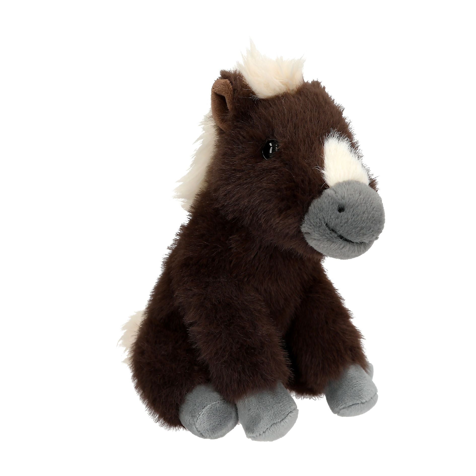 MISS MELODY Knuffel paard 20cm - bruin