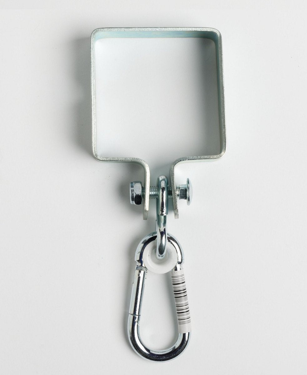 DICE Schommelhaak rondom - 90x90mm - gegalvaniseerd