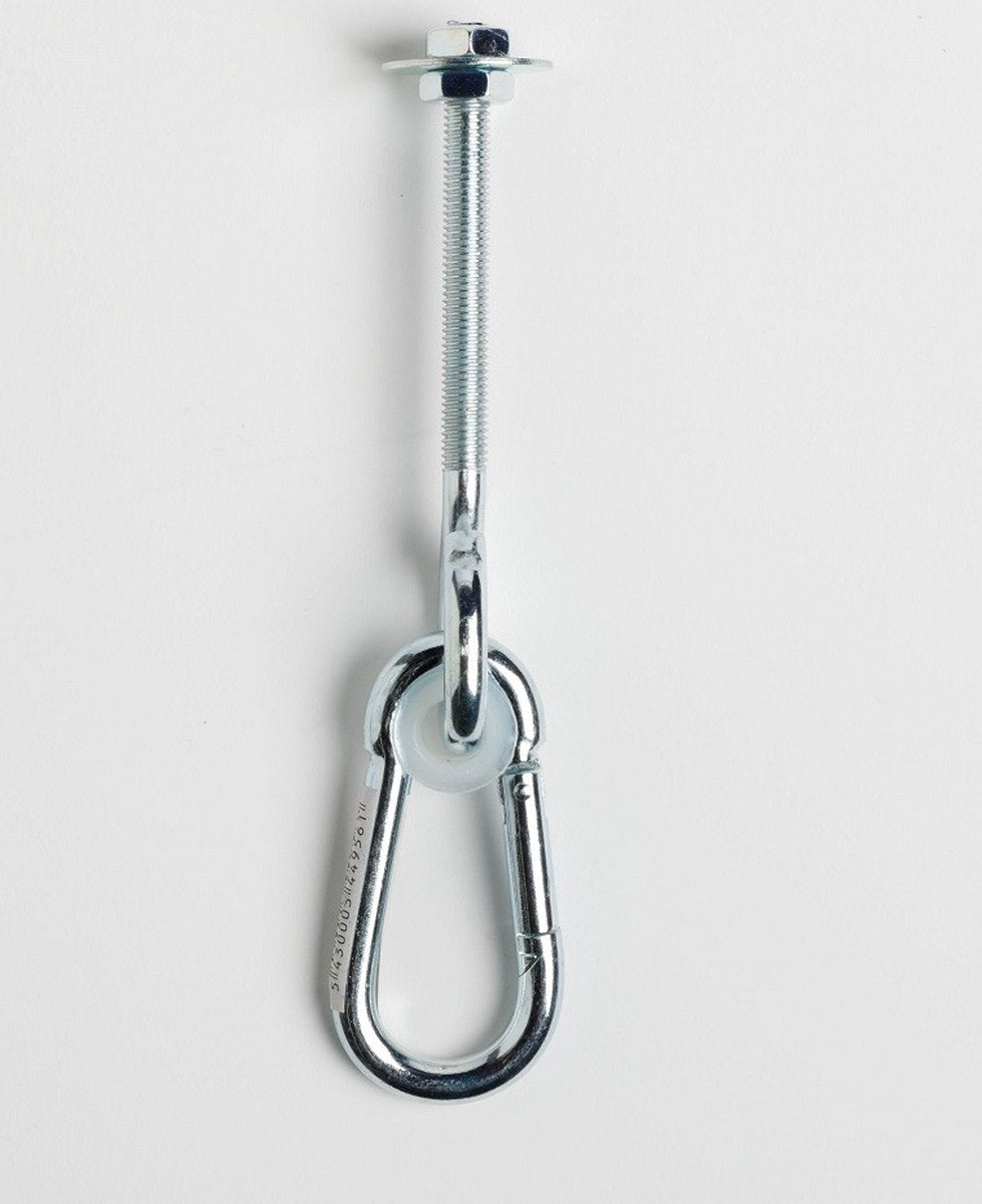 DICE Schommelhaak dwarsdoor - M12x 140mm - gegalvaniseerd