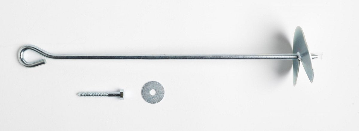 DICE Grondanker schroef - M10 x 500mm - gegalvaniseerd