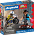 PLAYMOBIL 72079 - achtervolging met motorfiets