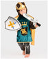 DEN GODA FEN Riddershemd drakennkoning 110/116 4j-6j - 4dlg