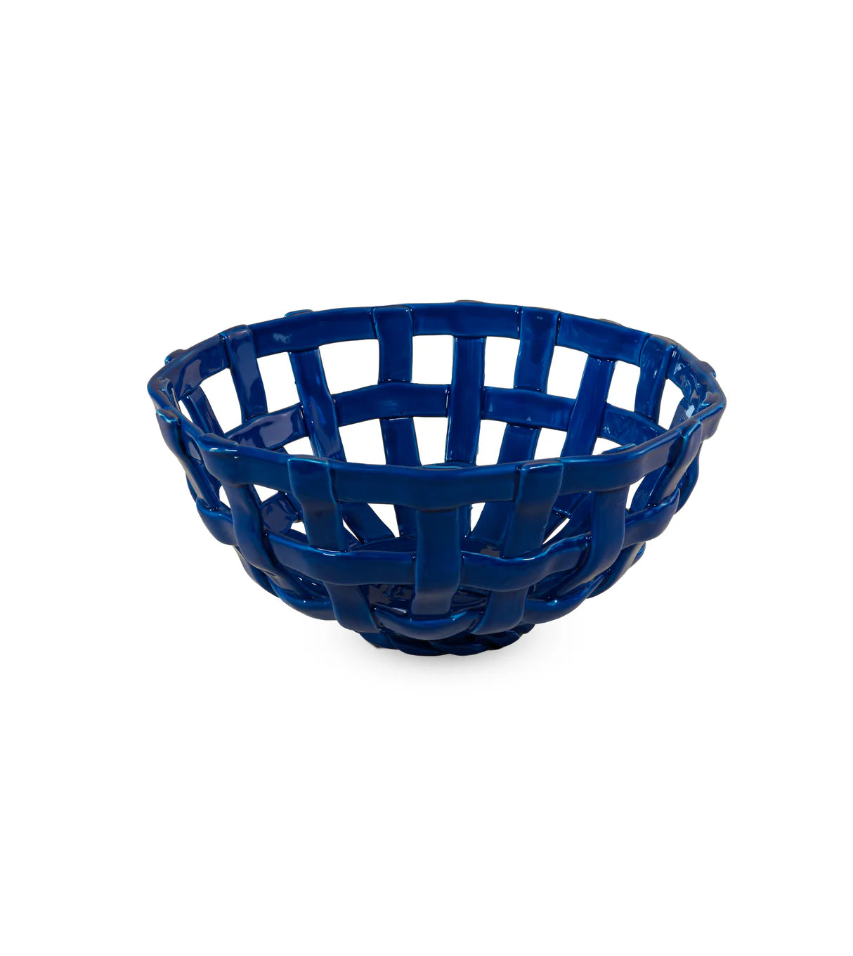 WD Mandje stoneware - blue