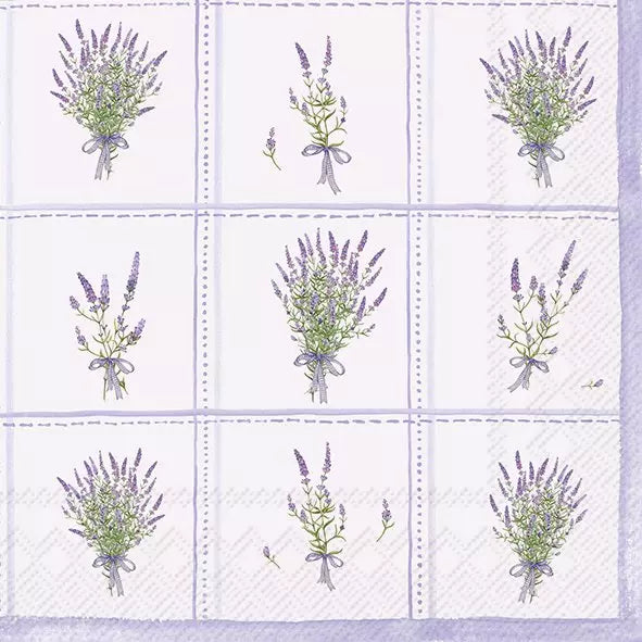 IHR Servetten 33x33cm - lavender charm lilac    4101601689