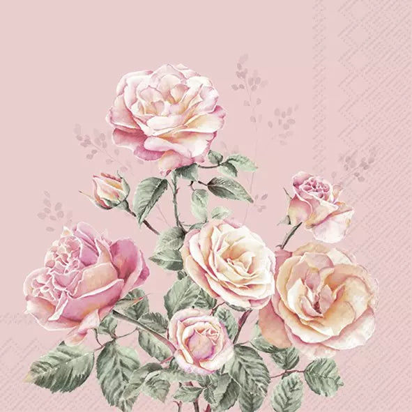 IHR Servetten 33x33cm - lillith rose   4103501550