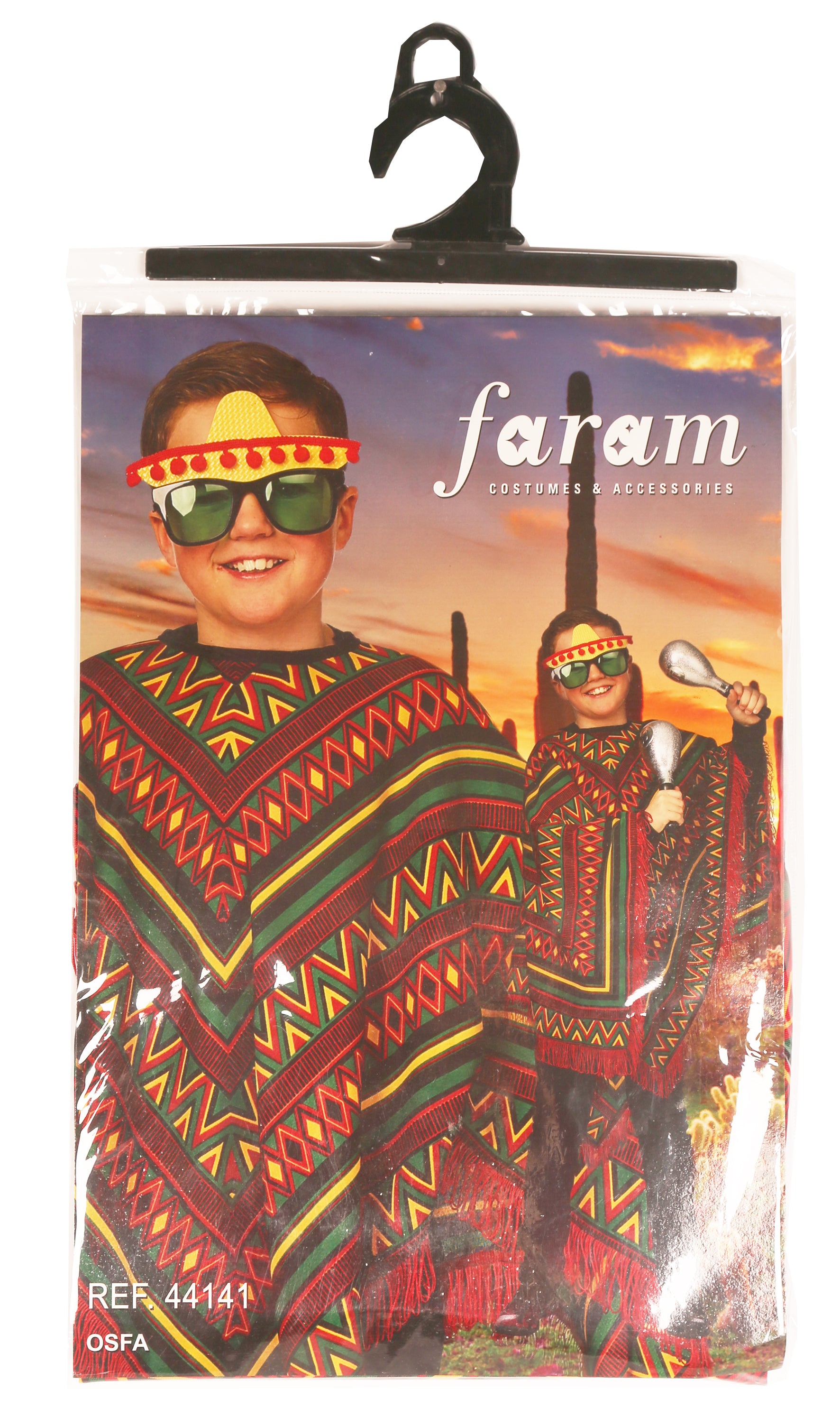 Verkleed poncho Mexico
