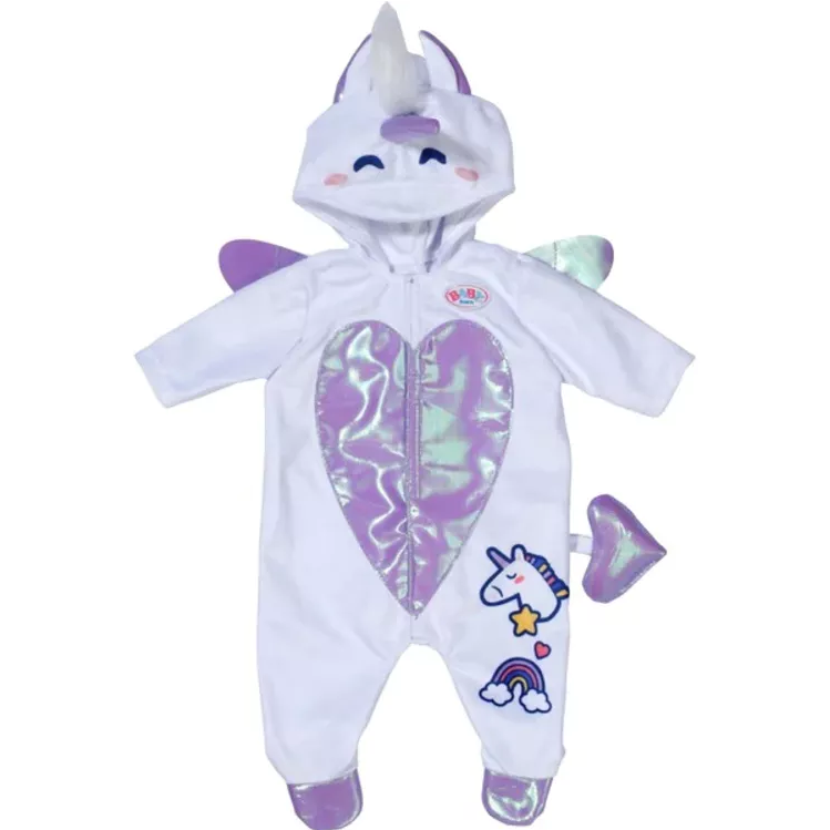 ZAPF Baby Born - Unicorn onesie voor pop 43cm