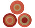 Placemat papier rond - 38cm - ass. (prijs per stuk)