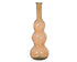 Vaas recycled glas - 26,5x75cm - perzik