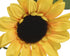 Bloemenslinger polyester zonnebloemen - 18x150cm - geel