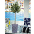 Olijfboom in pot polyester - 45x120cm - groen