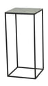 Plantentafel outdoor mozaiek - L 38x82cm - zwart/ groen