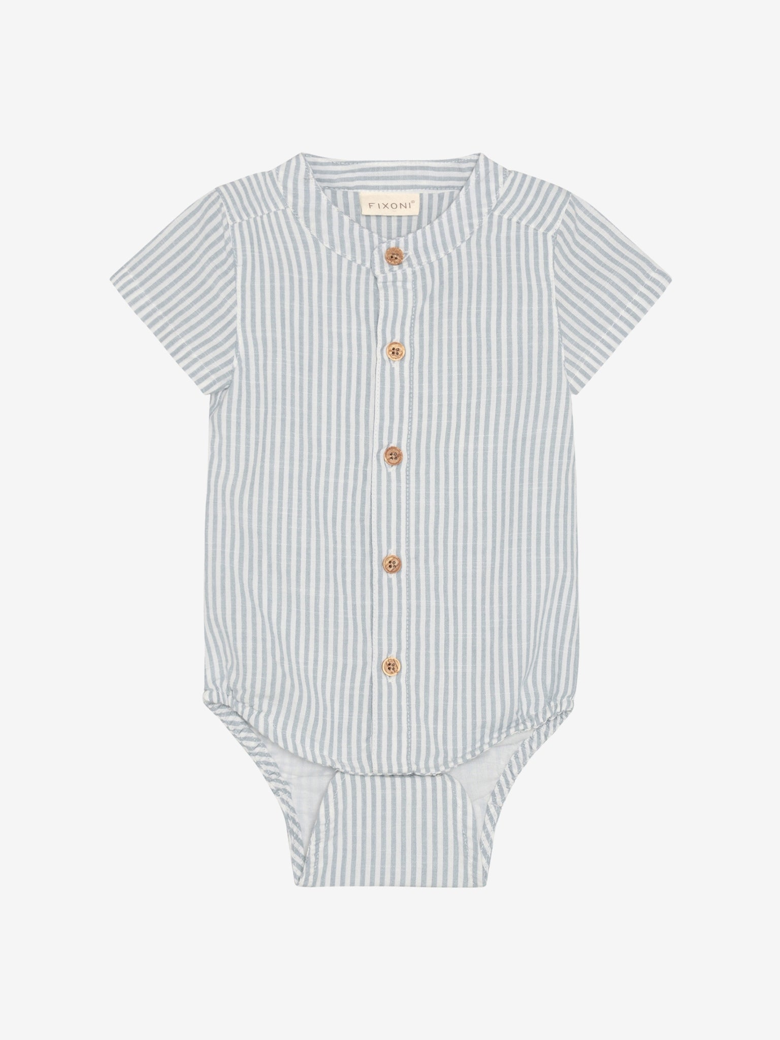 FIXONI Boy body shirt SS woven - mountain - 80