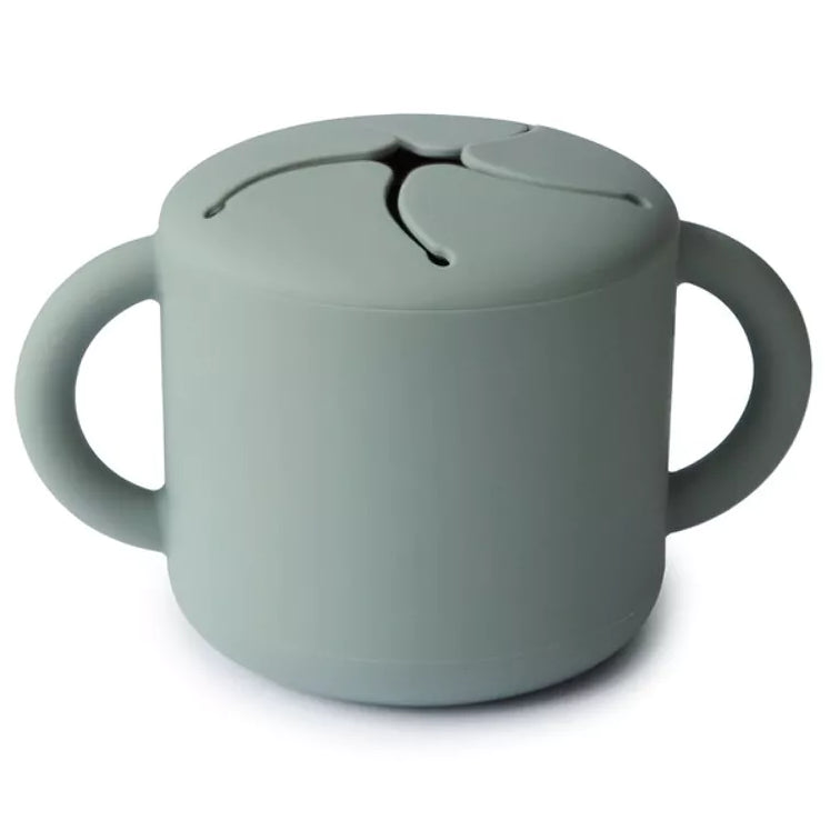 MUSHIE Snack Cup - cambridge blue