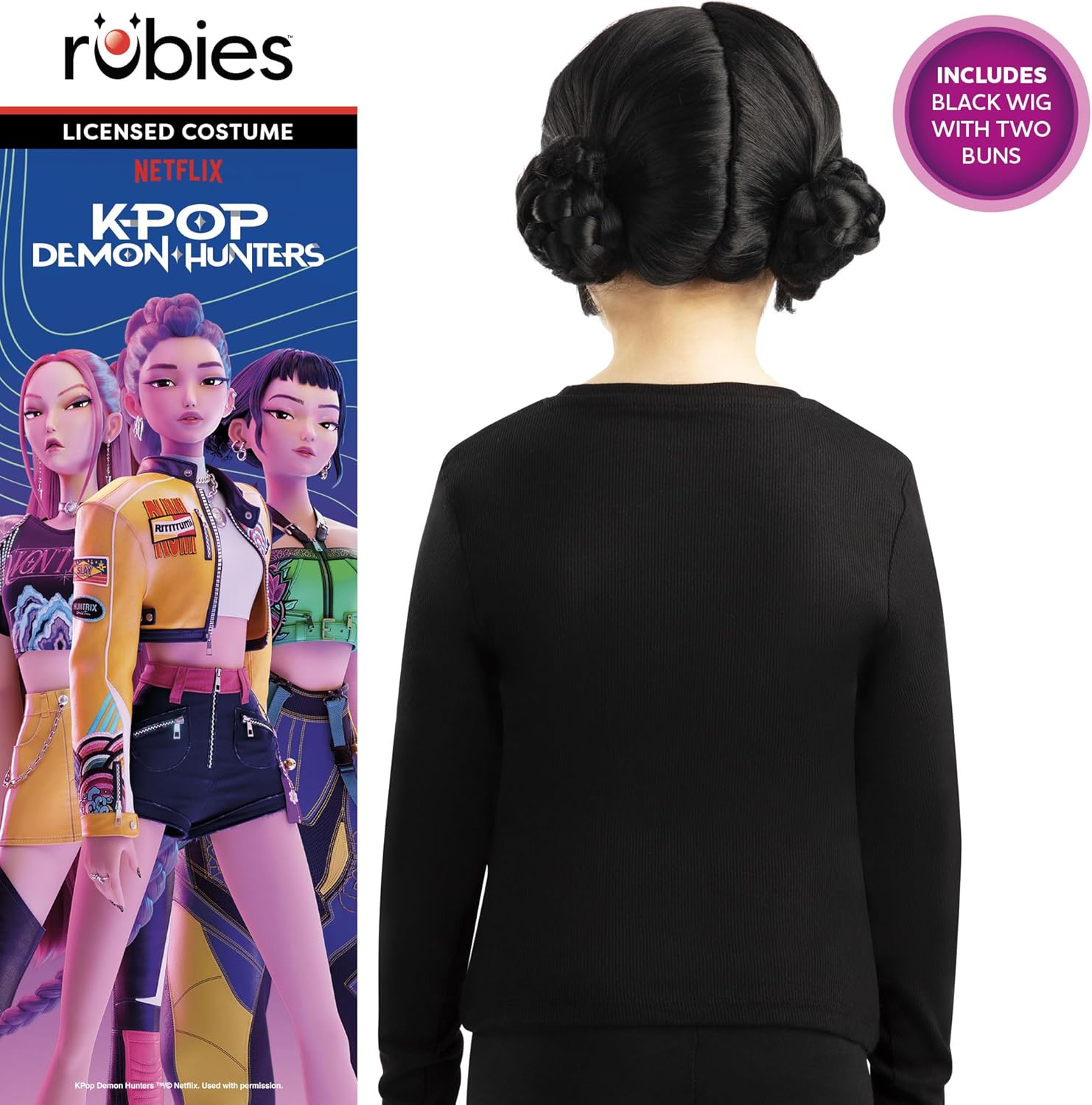 RUBIES Kpop pruik - Zoey