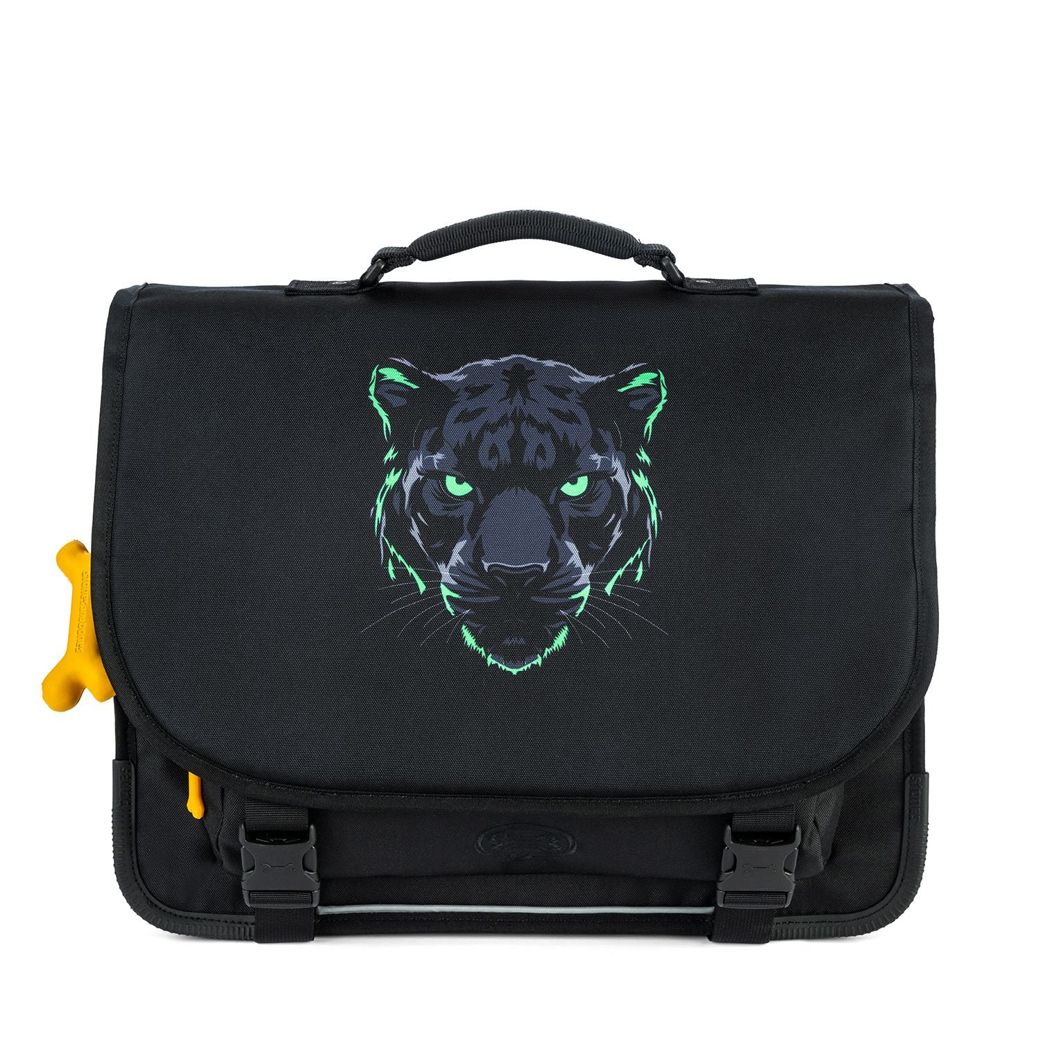 STONES&BONES Cedar schooltas - Black panther black