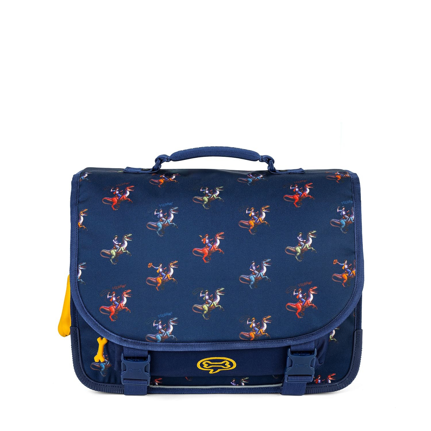 STONES&BONES Lily schooltas - Yeehaw indigo