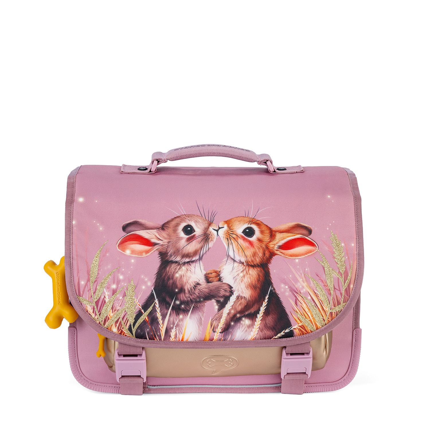STONES&BONES Lotus schooltas - Twilight bunnies lilac