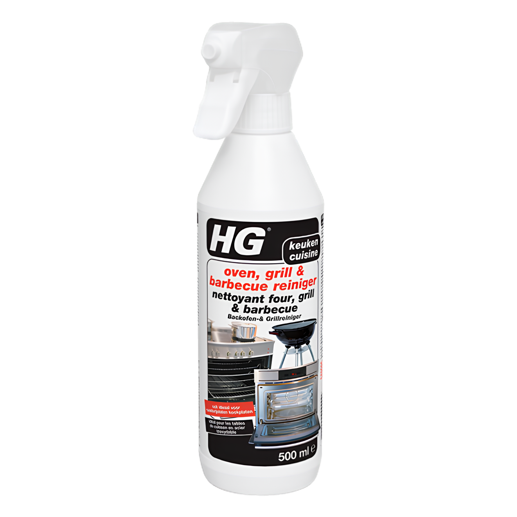 HG oven, grill & barbecuereiniger - 500 ml