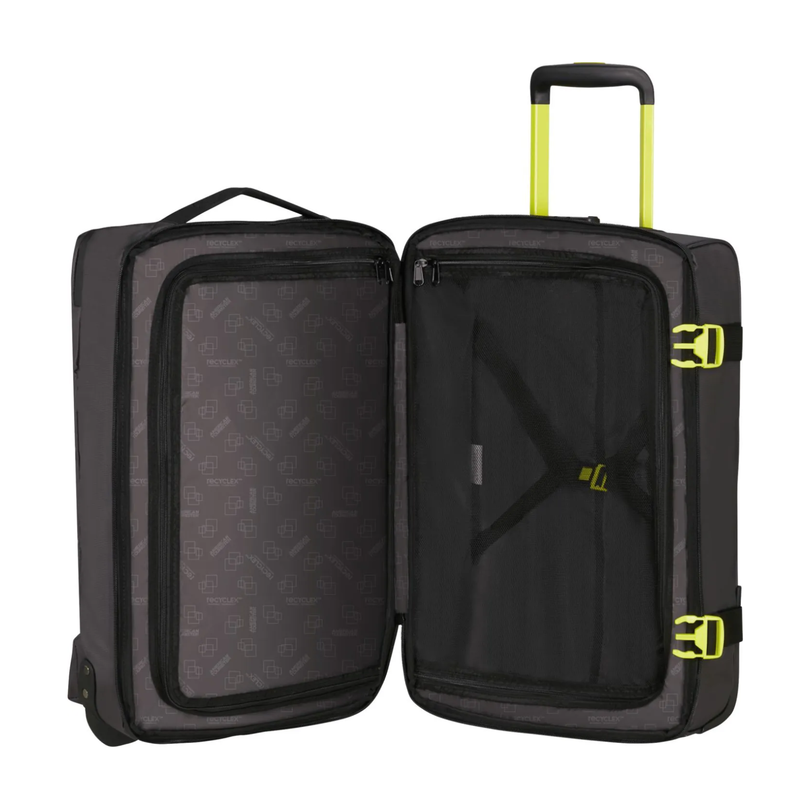 AMERICAN TOURISTER URBAN TRACK reistas duffle - S - zwart / lime