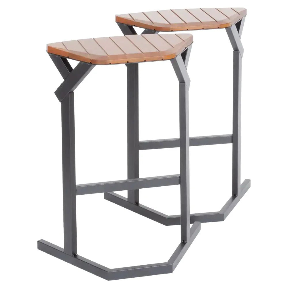 BORETTI Focolare stoelen 2st. voor bij barbecuetafel