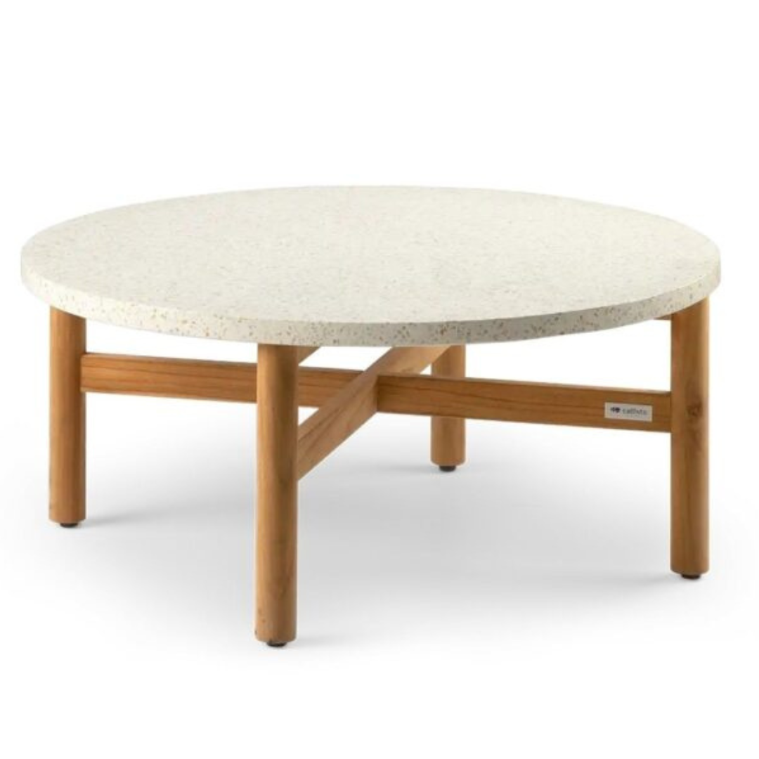 CALLISTO OUTDOOR Preston loungeset - teak/ rope/ olefin