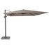 PLATINUM Challenger T1 Premium parasol - 4x3m - havanna/ antraciet mast excl. voet
