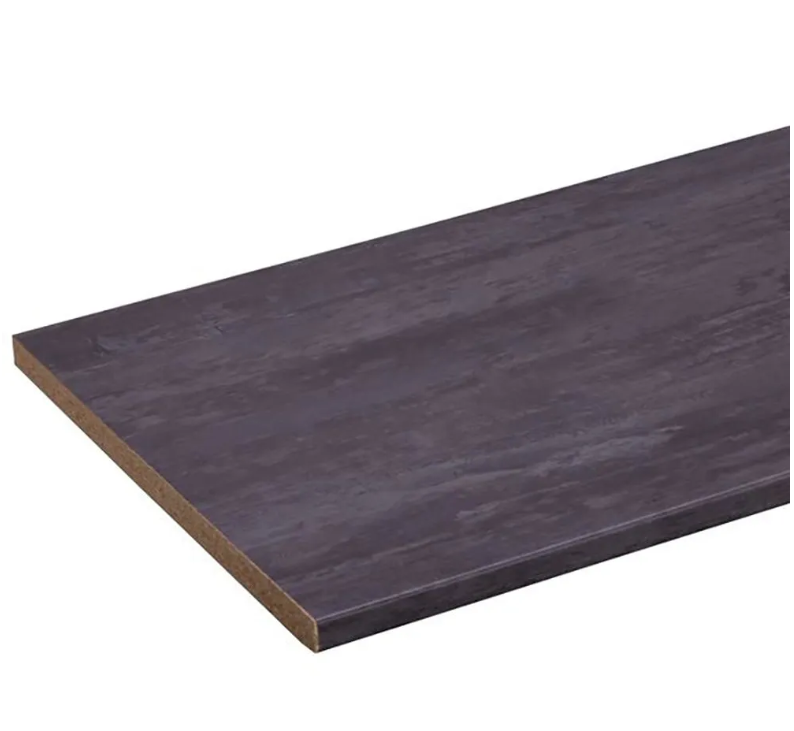 CANDO Werkblad Staalgrijs - 302x60x2,8cm