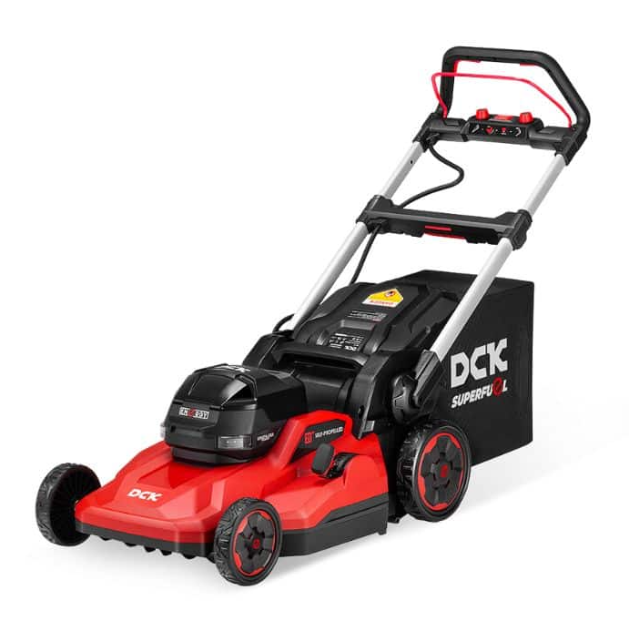 DCK Grasmaaier zelftrekkend 58V - 6Ah accu + lader