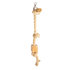 DUVO+ Klimkoord sisal en bbq blok - 56CM TU