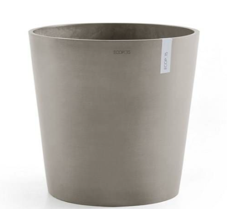 Ecopots bloempot AMSTERDAM 60cm - Taupe