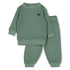 FEETJE Pyjama wafel Family Lim. Edit.- zeegroen - 80