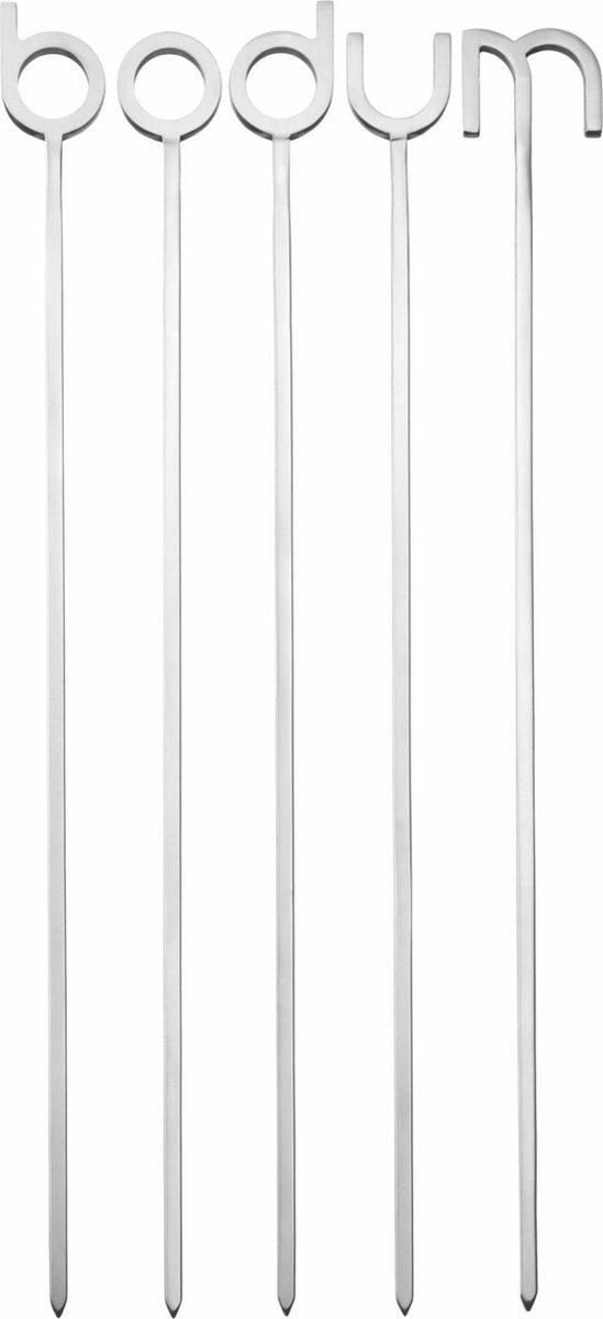 FYRKAT bbq spiezen - 5st. inox tu