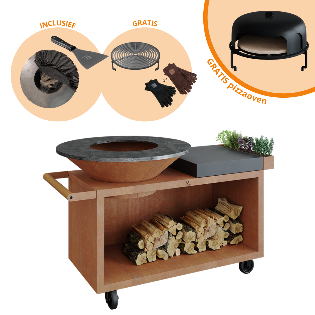 OFYR 100 Island + Corten PRO Ceramic