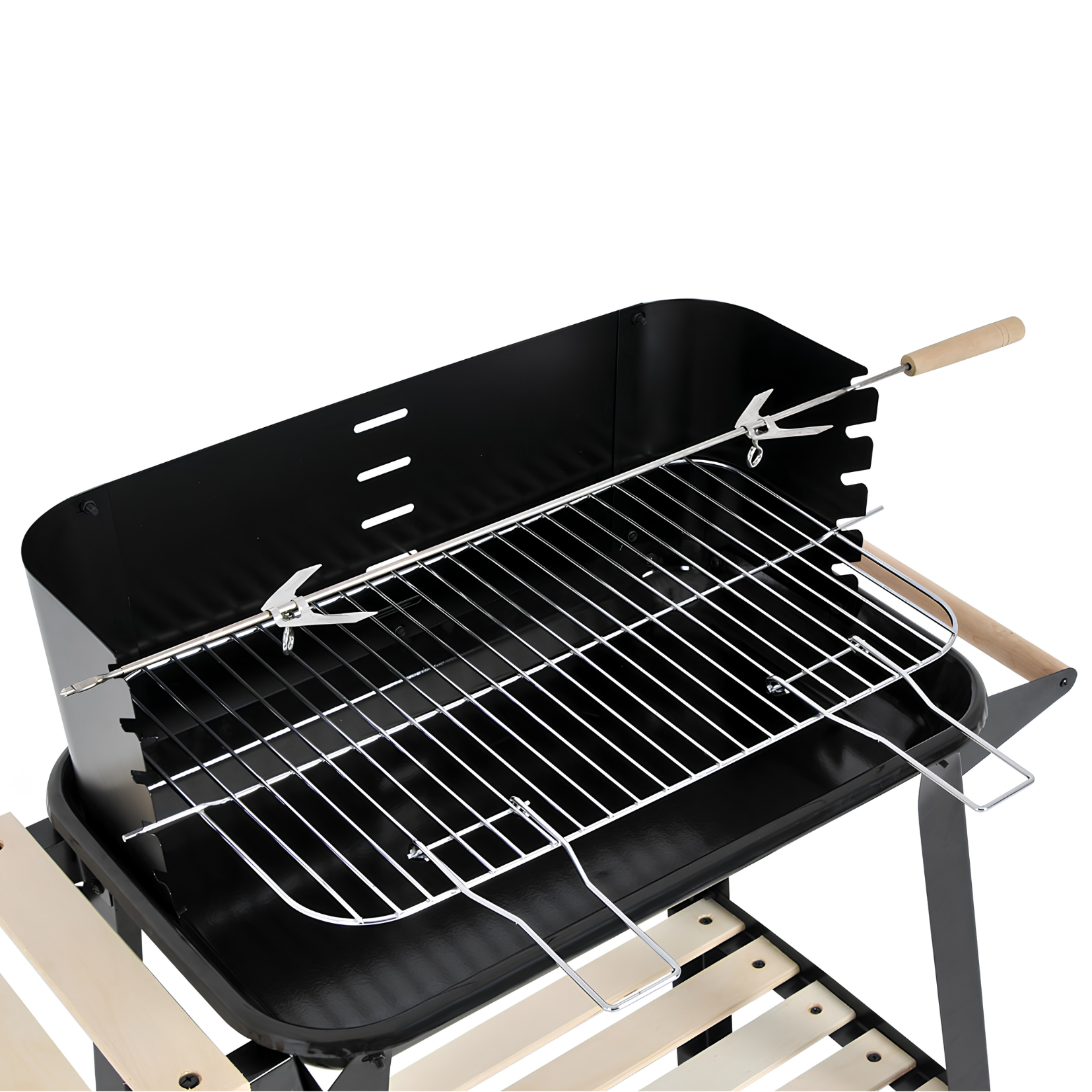 Houtskoolbarbecue