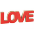 J-LINE Decoletters LOVE
