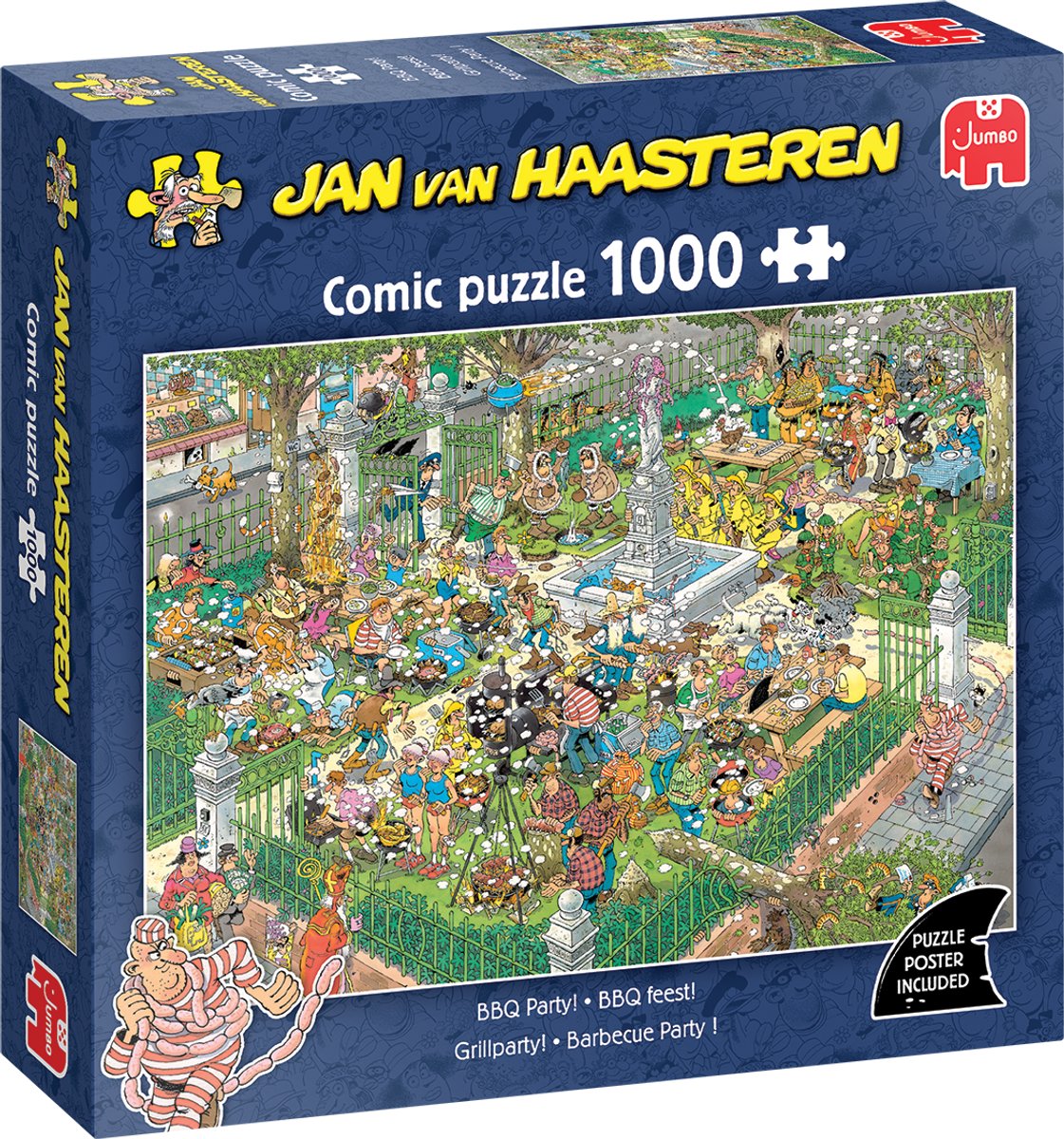JUMBO Puzzel 1000st.- Jan van Haasteren - BBQ Feest!