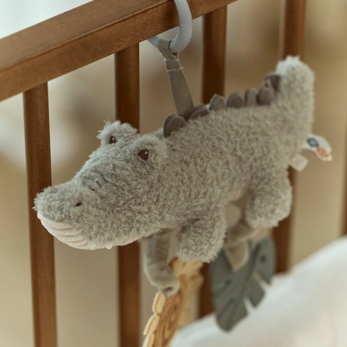 LITTLE DUTCH Safari Friends activiteitenhanger krokodil