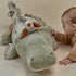LITTLE DUTCH Safari Friends activiteitenknuffel krokodil XL - groen