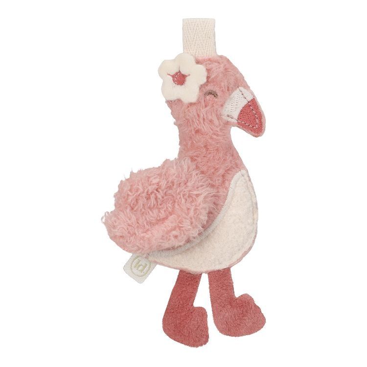 LITTLE DUTCH Safari Friends figuur flamingo - roze