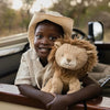 LITTLE DUTCH Safari Friends knuffel leeuw 25 cm - geel
