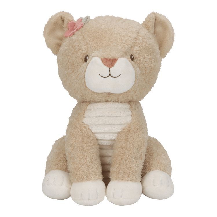 LITTLE DUTCH Safari Friends knuffel leeuwin 25 cm - geel